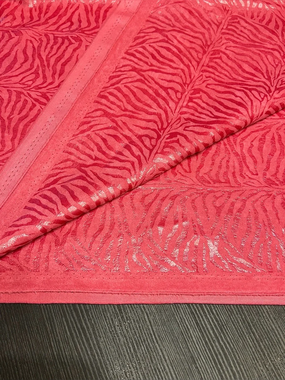 Pink Shimmery Knit Fabric - 1 yard @ 60” wide (F02)